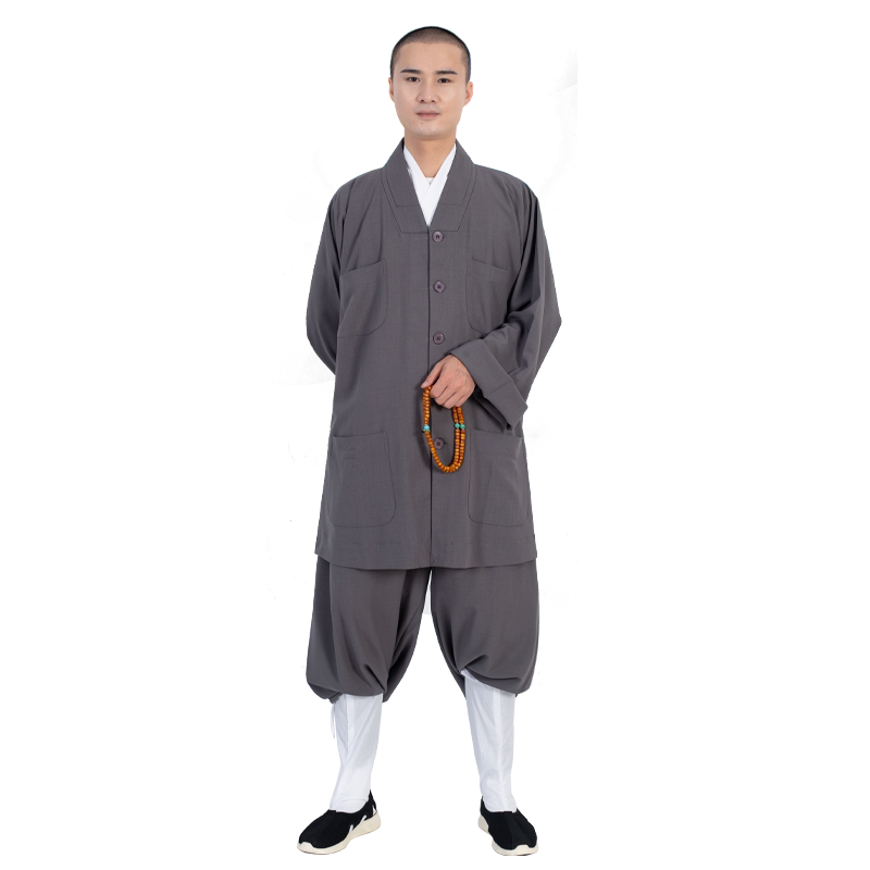 缎梵僧服短褂秋冬季和尚衣僧衣