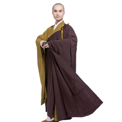 僧服缎梵海青和尚缦衣