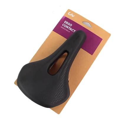 LivERGO CONTACT SADDLE山地自行车舒适运动柔软中空鞍座人工学坐