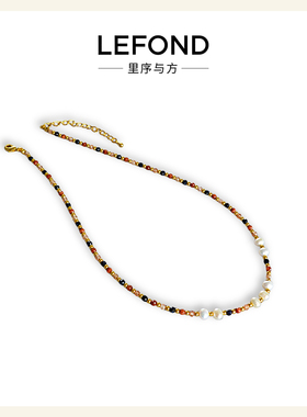 新中式复古巴洛克珍珠项链
