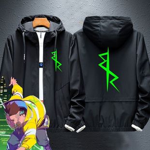 2025赛博朋克边缘行者外套2077周边大卫马丁内斯春秋连帽拉链开衫