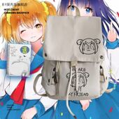 pop子和pipi美 日常周边日系动漫二次元 男女青少年学生双肩包ww