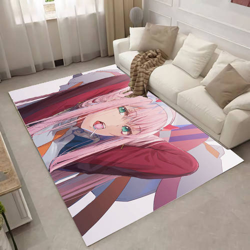 2024DARLING in the FRANXX动漫地毯电竞屋床边电脑椅地垫国家队0