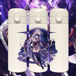 2024新品原神周边雷电将军胡桃魈钟离水杯神子甘雨凌华枫原万叶游