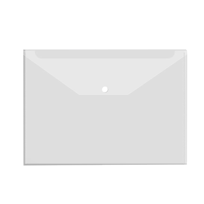 复官PVC透明纽扣袋加厚