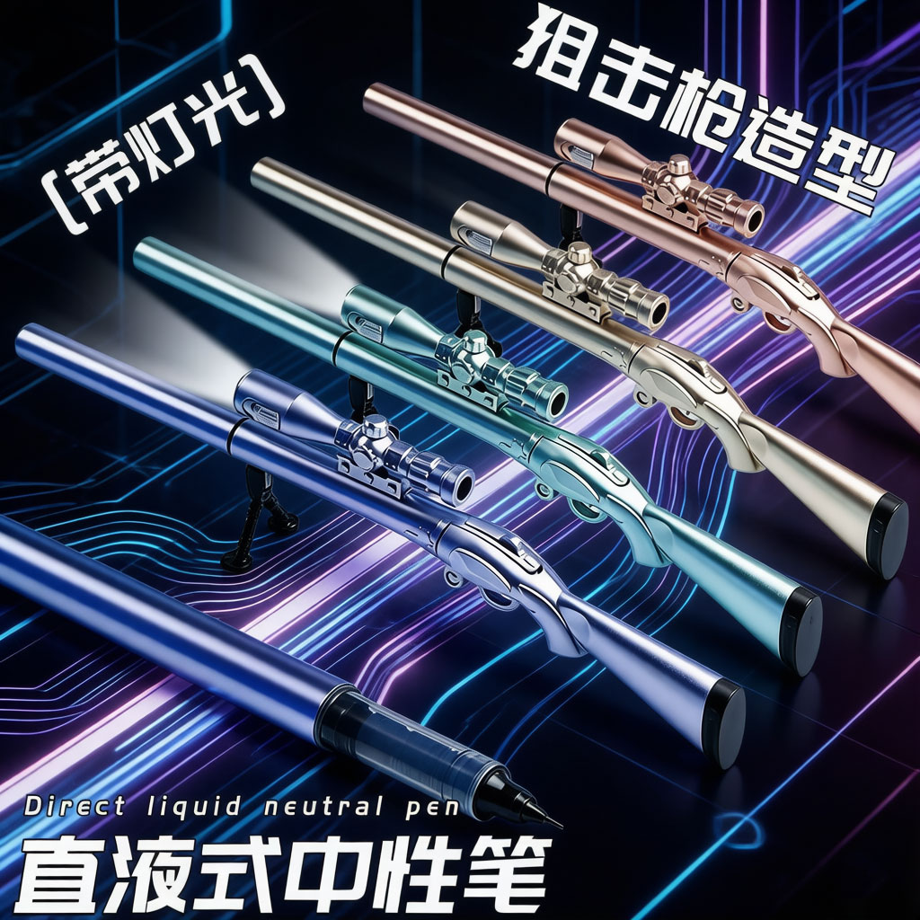 儿童小学生创意玩具笔狙击枪笔图片