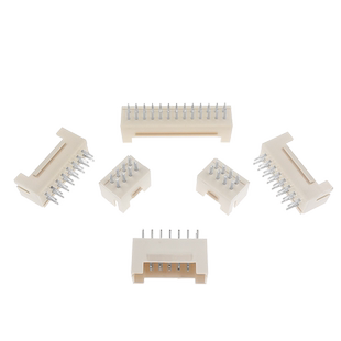 PHB PHSD 2.0mm双排带扣直针/弯针座 2*2P3P4P5P6P8P10P12P20P40P