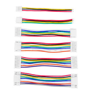 GH1.25mm带锁扣 单头/双头端子线 2P3P4P5P6P7P8P9P10P11P12P排线