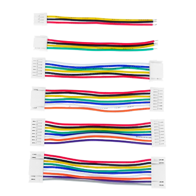 GH1.25mm带锁扣端子线彩色