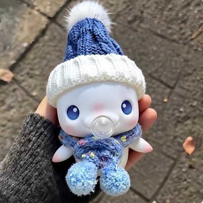 【萌萌大湾鸡】全运会吹泡泡大湾鸡喜洋洋乐融融娃衣吉祥物公仔A