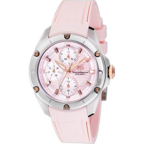 TechnoMarine TM 325001 Oceanico浅粉色表盘36 mm女士手表