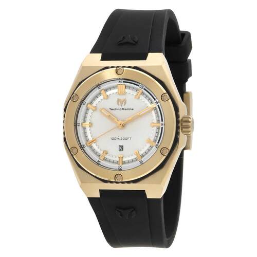 Technomarine TM 416057珊瑚银色表盘36 mm女士手表