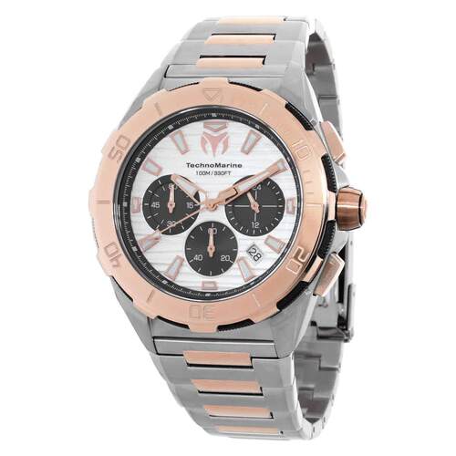 TechnoMarine TM 725037 Seven Seas银表盘44 mm男士手表