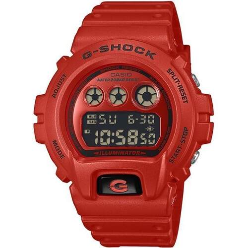 Casio卡西欧Casio DW-6900RRB-4JF男式手表G Shock红色
