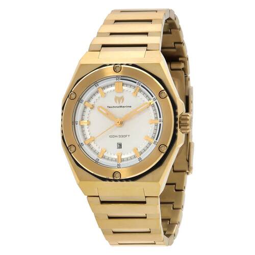 Technomarine TM 416046珊瑚银色表盘36 mm女士手表