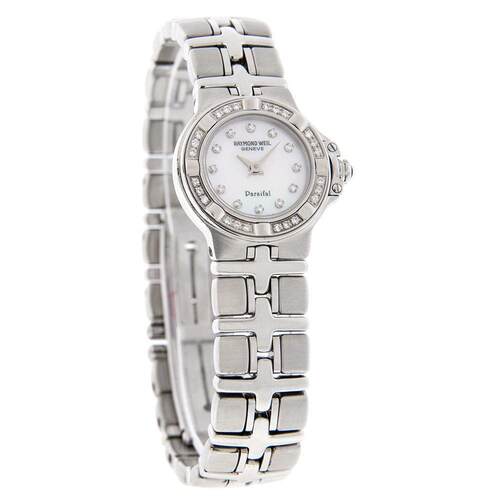 Raymond Weil Parsifal镶钻女士石英手表9691 STS 97081