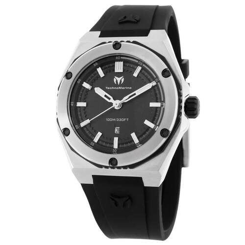 Technomarine TM 416050珊瑚黑色表盘36 mm女士手表