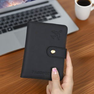 真皮护照包钱包一体护照夹高端多功能护照登机牌收纳包防盗刷卡包