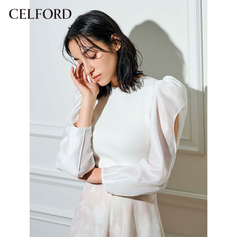 CELFORD2023夏季新品针织上衣