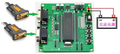 GYJ-0261双串口通讯STC开发板
