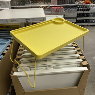 甄嘉宜床用餐架家用笔记本支架电脑桌可折叠桌餐桌飘窗阳台书桌