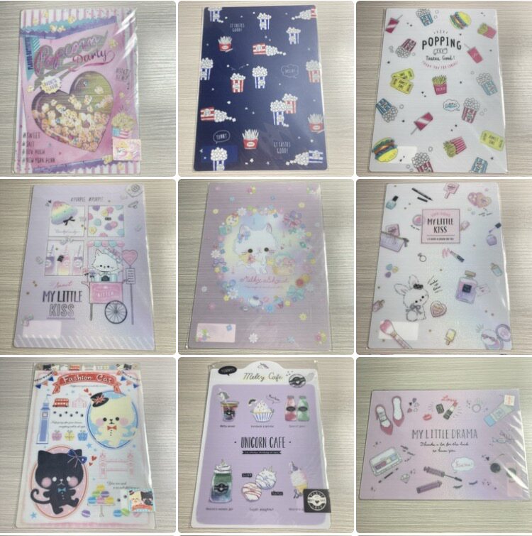 日本文具 小众限定垫板水果 小动物 甜品