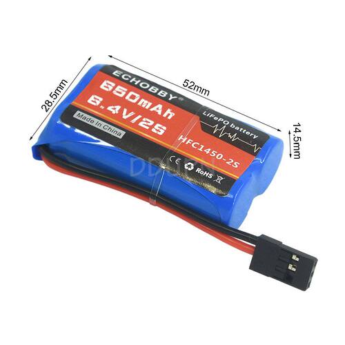 DDUPN遥控车锂电池6.4V