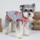 小清新狗狗背心宠物衣服纯棉夏季 透气中小型犬宠物雪纳瑞衣服 薄款
