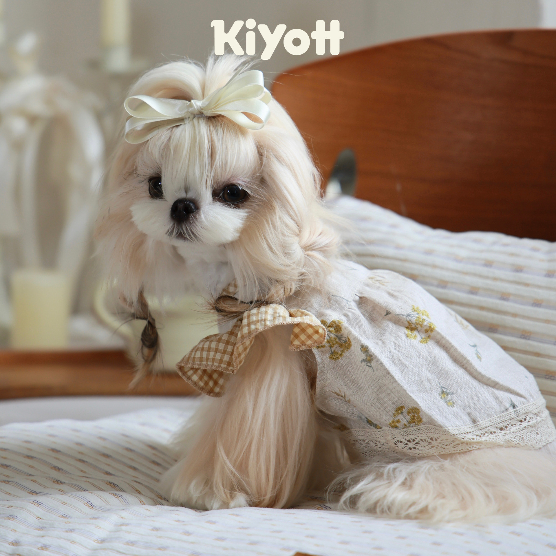 棉麻棉麻裙KIYOTT马尔济斯复古