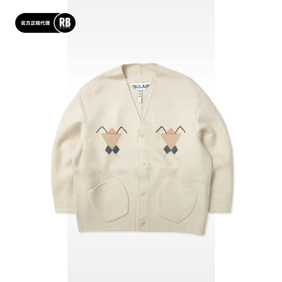 INSULAiRE岛民飞蛾开衫