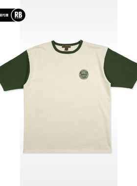 Nigel Cabourn 春夏新品徽章棒球短袖T恤男RADIANCE-Blue