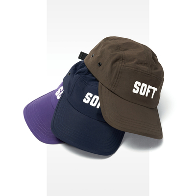 SOFTCONTAINER尼龙拼贴五片帽