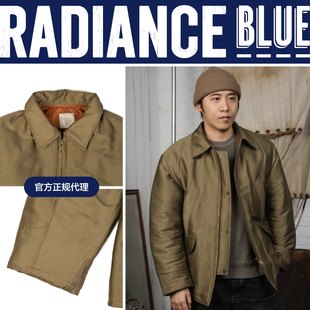 双面穿美军越战B9空军夹克男RADIANCE 新品 Label Blue House
