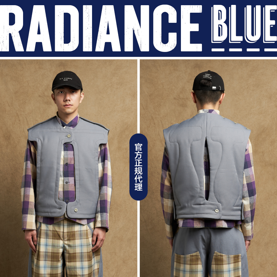 INSULAiRE秋冬宝瓶柱马甲