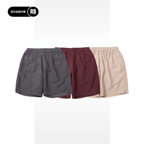 NOSALIGIA 新品亚麻混纺运动短裤男RADIANCE-Blue