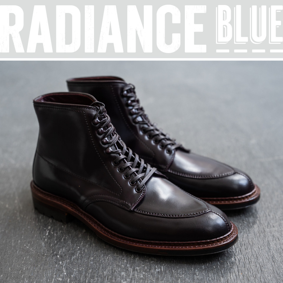 alden d9925hc b楦8号色马臀皮靴国内现货radiance-blue