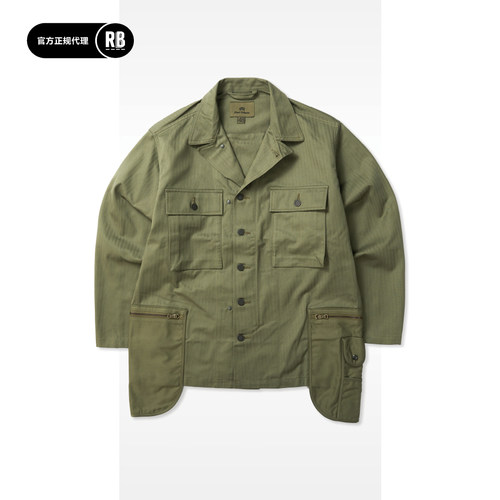 8折特惠 Nigel Cabourn 秋冬新品改款作战夹克男RADIANCE-Blue