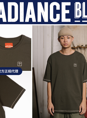 Nigel Cabourn x Vault by Vans联名款圆领T恤男RADIANCE-Blue