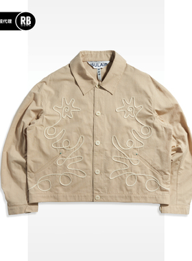 INSULAiRE 岛民春夏织花夹克男RADIANCE-Blue