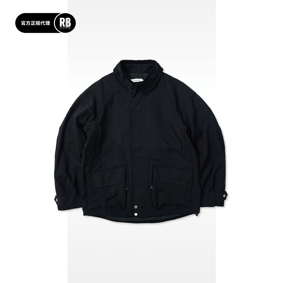 NONNATIVE 秋冬新品猎装羊毛防风夹克男RADIANCE-Blue