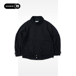 羊毛防风夹克男RADIANCE 猎装 Blue 秋冬新品 NONNATIVE