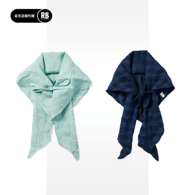 INSULAiRE 岛民春夏疍家方巾男RADIANCE-Blue