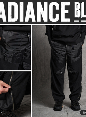 MOTIV/MotivMfg 秋冬新品法式飞行员长裤男RADIANCE-Blue