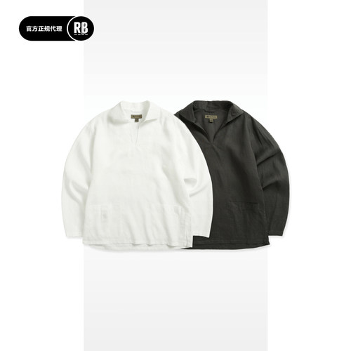 Nigel Cabourn 春夏新品法式汉麻套头衫男RADIANCE-Blue