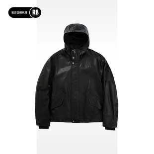 RB House Label Parka连帽派克皮衣男RADIANCE-Blue