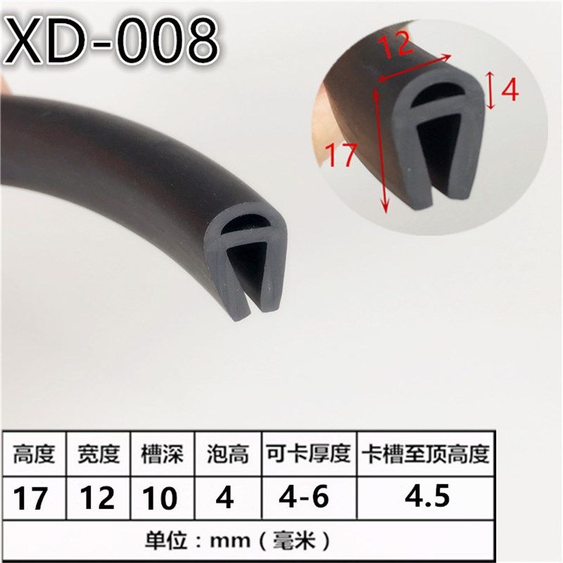 U型顶泡橡胶密封条U型机柜设备U形包边密封条配电柜防撞密封胶条,工业油品/胶粘/化学/实验室用品,实验室漏斗,淘宝优惠券,粉丝福利购,淘宝优惠卷