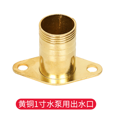 直流水泵出水口电瓶车泵12V24V48V60V1寸2寸1.5寸水泵出水口配件