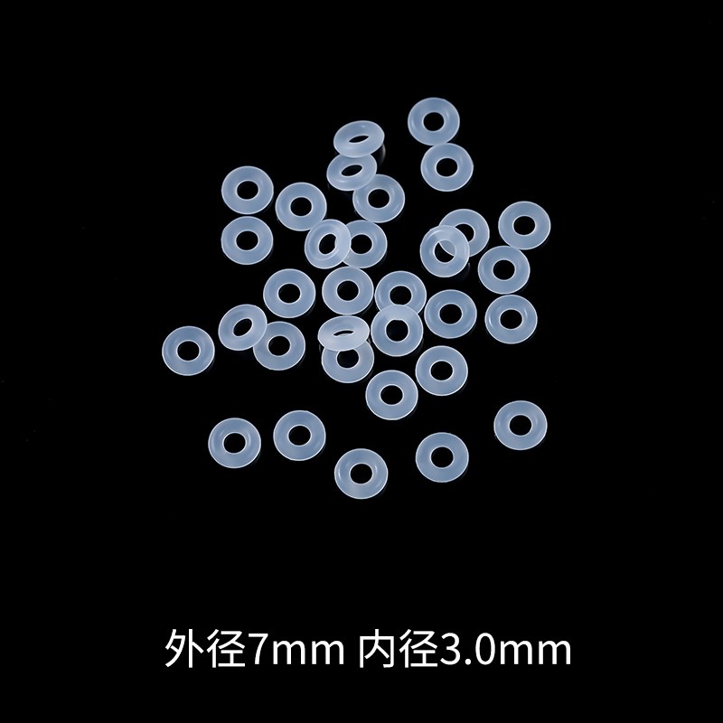 文玩手串垫片透明硅胶隔片胶圈水晶黄金橡胶手绳手串固定防滑耐磨