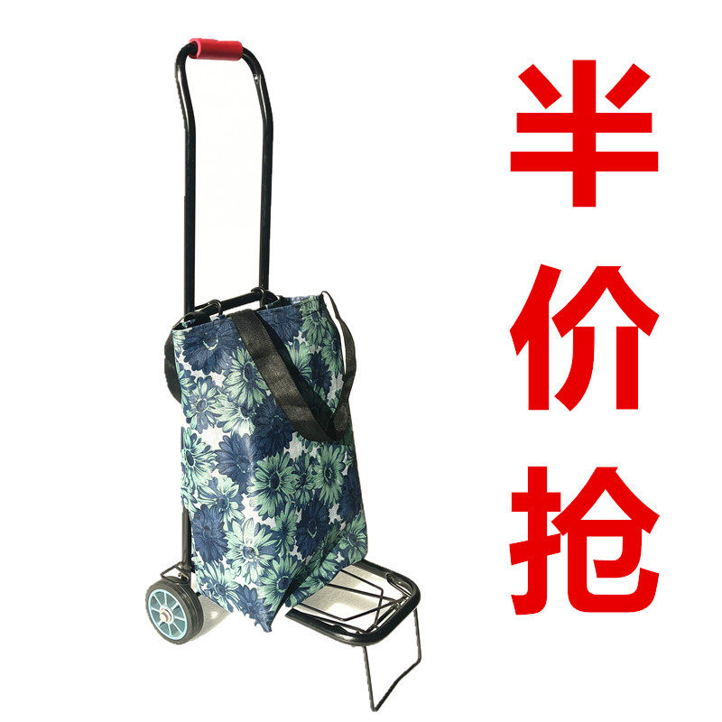 小号手拉车便携购物车