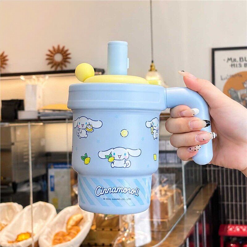 玉桂狗卡通萌趣保温杯316不锈钢